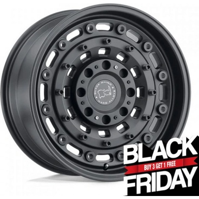 BLACK RHINO ARSENAL 8x16 6x139,7 ET-10 textured matte black