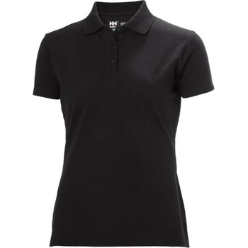 Helly Hansen clasic 79168 / Дамска поло тениска - черна xxl (59916800205)