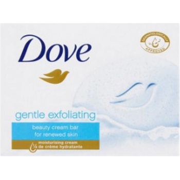 Dove Soft Peeling Gentle Exfoliating peelingové toaletní mýdlo 100 g