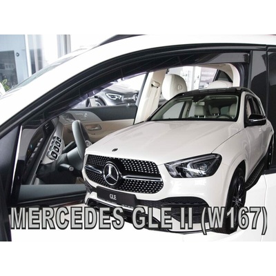 Deflektory Mercedes GLE 2019- predné