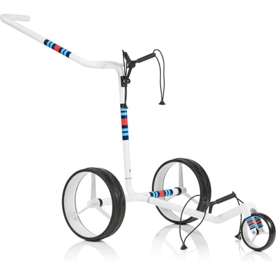 Jucad Carbon 3-Wheel White Ръчна количка за голф