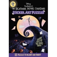 The Nightmare Before Christmas Sticker Art Puzzles Kaplan AriePaperback