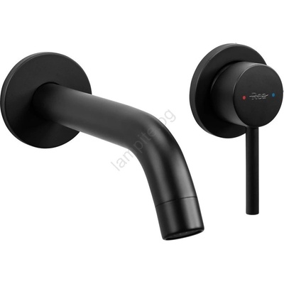 Rea Rea-b5332 - Смесител за умивалник за вграждане owen, черен (re0098)