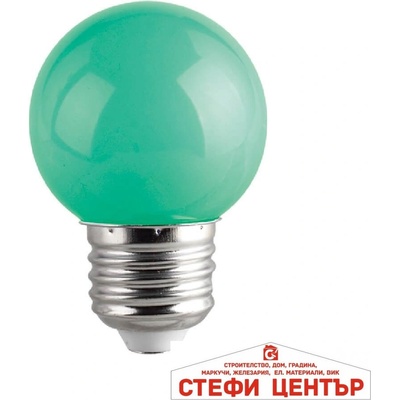 VIVALUX CL G45 1W E27 Green COLORS LED (VIV003539)