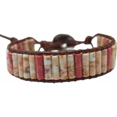 Amparo Náramok s kameny AM337 krémová