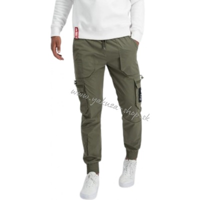 Nohavice Alpha Industries pánske Tactical Jogger dark olive