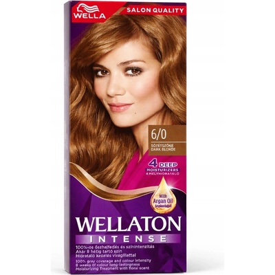 Wella Wellaton krémová farba na vlasy 6/0 tmavá blond