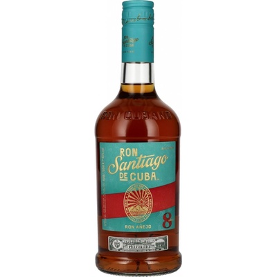 Santiago de Cuba Anejo D.O.P 8y 40% 0,7 l (čistá fľaša)