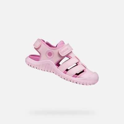 Geox dívčí sandály S. Fusbetto Pro G014197 Růžová