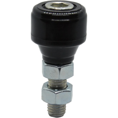 Polyamidové vodící kolečko D-34mm, H-39mm, M12 pro horní vedení posuvných bran