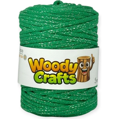 Woody Crafts Woody 5 mm – Vánoční zelená (100m)