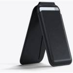 Satechi Vegan-Leather Magnetic Wallet Stand (iPhone 12/13/14/15 all models) - Black (ST-VLWK)