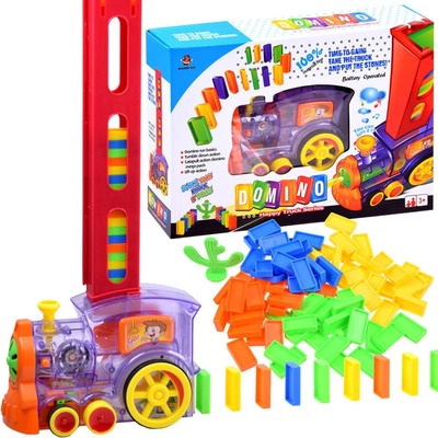 Farebné domino Lokomotíva