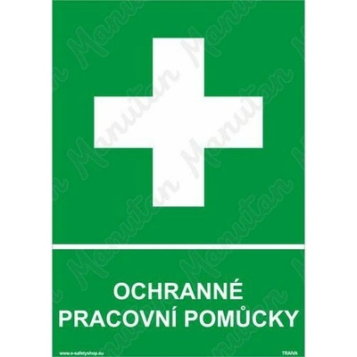 Ochranné pracovní pomůcky, plast 148 x 210 x 2 mm A5