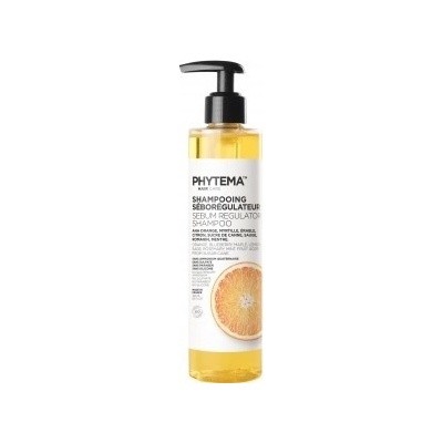 PhytemaBio Positiv'hair Bio Sebo Regulator šampón na mastné vlasy 250 ml