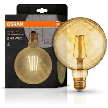 Image 1 of OSRAM Led ЛАМПА vintage 1906 led cl pinecone fil gold 40/4, 5w/825 ledvance (ledvance 4058075092037)