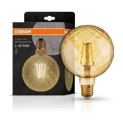 OSRAM Led ЛАМПА vintage 1906 led cl pinecone fil gold 40/4, 5w/825 ledvance (ledvance 4058075092037)