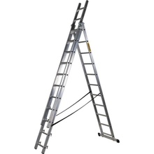 Drabest rebrík 3x9 priečok DW3-9