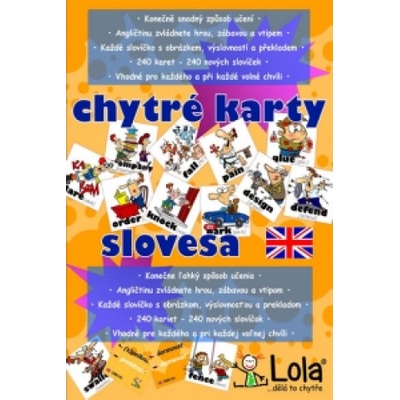 Chytré karty Angličtina slovesa