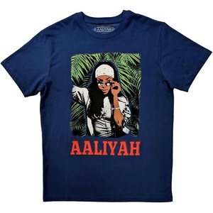 Aaliyah Foliage Denim Blue L Риза (AALTS03MD03)