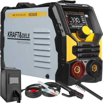 Kraft & Dele Инверторен заваръчен апарат KraftDele KD3430/ 330A (KD3430)