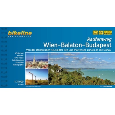 Bikeline Radtourenbuch Radfernweg Wien-Balaton-Budapest - Esterbauer Verlag