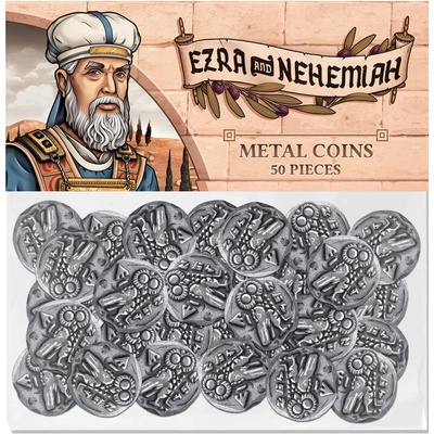 Garphill Games Ezra & Nehemiah Metal Coins (50)