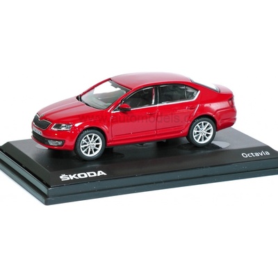 Abrex Škoda Octavia 3 2013 červěná 1:43