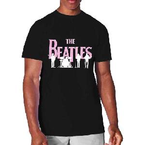 The Beatles Band Silhouettes (Puff Print) Black XL Риза (BEATTEE440MB04)