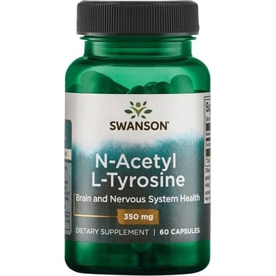 Swanson N-Acetyl L-Tyrosine, 350 mg, 60 капсули, Swanson (SW1408)