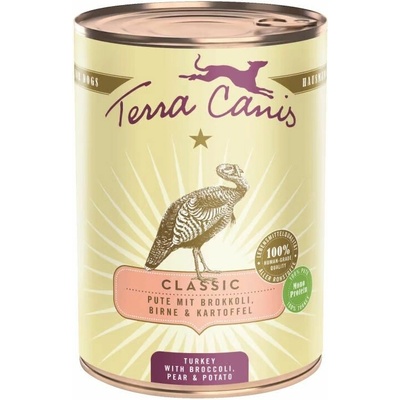 Terra Canis ﻿Turkey with broccoli pear & potato 400 g