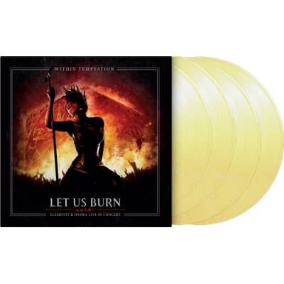Sony Music Within Temptation: Let Us Burn: Elements & Hydra Live In Concert (Limited White & Yellow Marbled Viny) - 4Vinyl (LP) (087084)