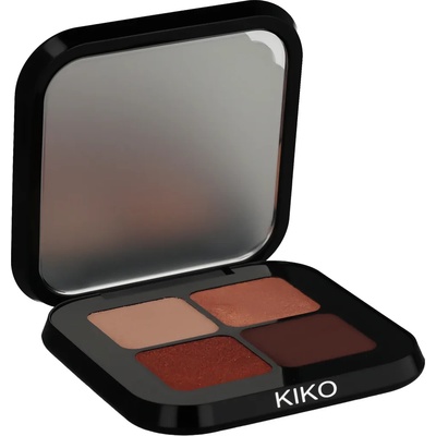 Kiko milano Bright Quartet Eyeshadow Palette 3, 5 g нюанс 03 Burgundy Variations