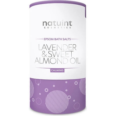 Natuint Aromaterapeutický soľný kúpeľ Levanduľa 550 g