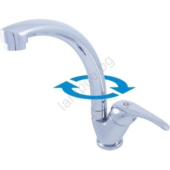 RAV SLEZÁK SA006.0/3 - Кухненски смесител SAZAVA 26, 5 см лъскав хром (RV0056)