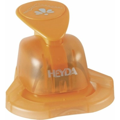 Heyda rohová raznice obloučky s květinou 2 × 2,3 cm