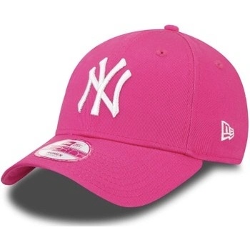 New Era Fashion Essential New York Yankees Pink/White 9FORTY Strapback růžová / bílá / růžová