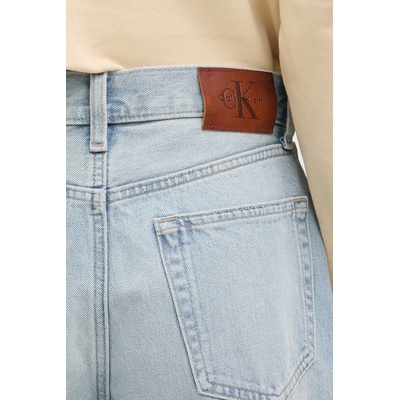 Calvin Klein Jeans къс панталон дамски деним (LV047F773G)