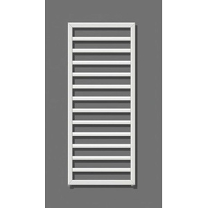 Zehnder Subway - Баня радиатор 97x60 см, прав, централно свързване 5 см, бял лак SUB-100-060 (SUB-100-060)