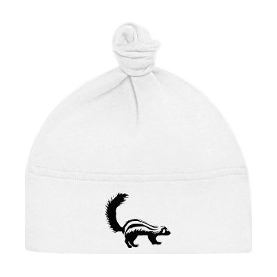 Dětská čepice s uzlem Skunk