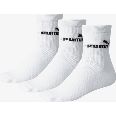 PUMA 3 чифта детски чорапи Puma | Byal | Момчешки | 27-30