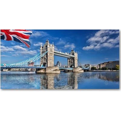 Foto obraz sklenený horizontálny Tower bridge Londýn 100x50 cm