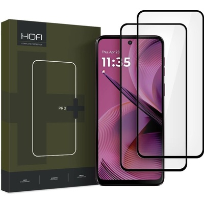 Hofi Pro+ Tvrdené sklo Motorola Moto G55 5G čierne 5906302370184