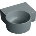 Omnires Ovo M+ 33x34 cm right matt ash grey (OVO335UWPAG)