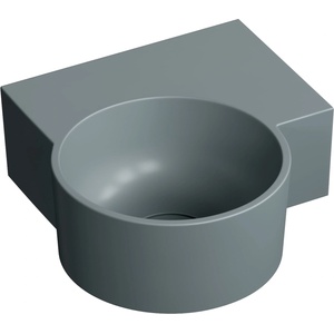 Omnires Ovo M+ 33x34 cm right matt ash grey (OVO335UWPAG)