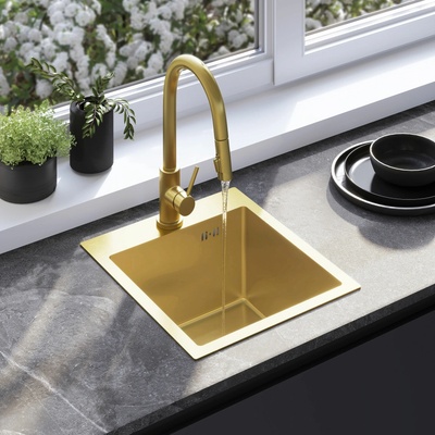 REA Leo 40 Brush Gold