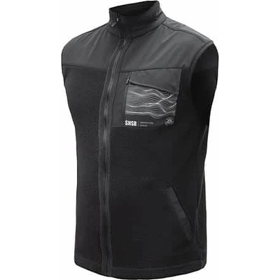 Sensor Teddy pánska vesta black