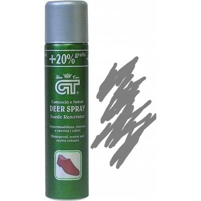 Tradigo Giovanni Šedé renovátor na semiš GT Deer Spray 250 ml