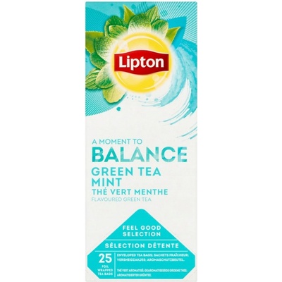 Lipton zelený čaj mint s mätou 25 ks