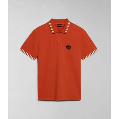 Napapijri Мъжка тениска e-macas ss orange burnt - s (np0a4h5za62)